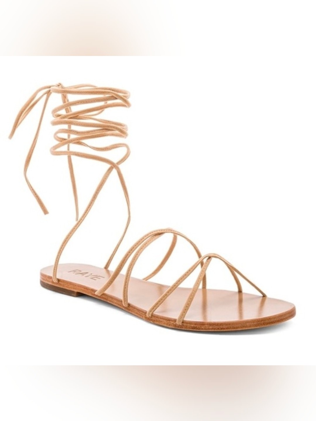 Raye Collette Strappy Flats Sandals Size 9.5